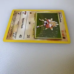 Hitmonchan Pokemon Base Set 1999 Unlimited Holo Card 7/102 - HP - Image 5
