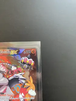 Team Magma's Groudon EX 15/34 Full Art Pokemon Card Double Crisis Pokemon TCG - Image 4