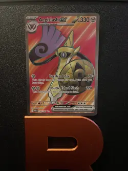 Aegislash ex 230/182 Paradox Rift Ultra Rare Full Art Pokemon Card Near Mint - Image 1