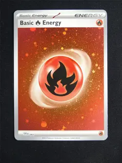 Basic Fire Energy 002 Holo - Pokemon Card #276 - Image 1