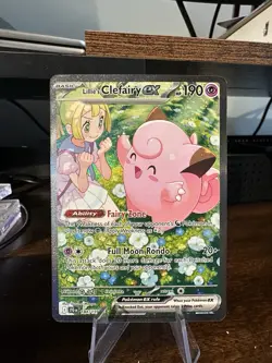 Pokemon TCG Lillie's Clefairy EX Journey Together Sir Card 184/159 Jtg-en - Image 1