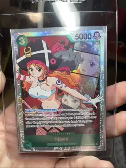 One Piece Card Game Nami OP02-036 SR Foil Paramount War English MINT - Image 3