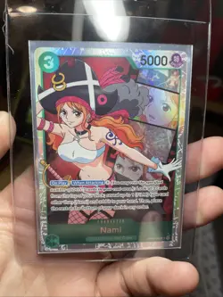 One Piece Card Game Nami OP02-036 SR Foil Paramount War English MINT - Image 4
