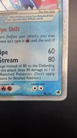 Salamence EX 98/101 - Excellent Condition - Dragon Frontiers - Holo Pokemon Card - Image 5