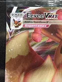 Eevee VMAX SWSH087 Shining Fates Black Star Promo Pokemon Card TCG - NM Sealed - Image 5