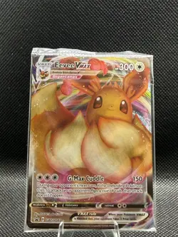 Eevee VMAX SWSH087 SWSH: Sword & Shield Promo Cards Holo SEALED - Image 1
