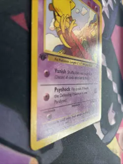 ABRA Pokemon Card - WOTC - 1st Edition - Team Rocket - 49/82 - LP+ - Image 5