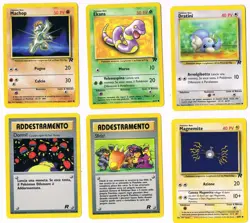 POKEMON VINTAGE TEAM ROCKET bundle of 14 ITALIAN cards. (GTF#29) - Image 1