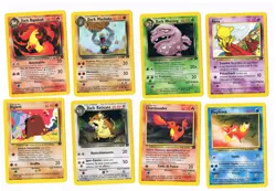 POKEMON VINTAGE TEAM ROCKET bundle of 14 ITALIAN cards. (GTF#29) - Image 2