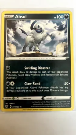 Absol - (Cosmos Holo) Rare Miscellaneous Cards & Products 097/189 NM - Image 1