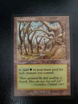 mtg Gaea's Cradle Urza's Saga NM/LP - Image 5