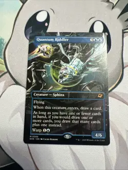 Quantum Riddler (Borderless) Edge of Eternities Regular - Magic The Gathering - Image 1