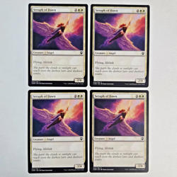 MTG Seraph of Dawn (Commander Legends) 044/361 (NEAR MINT) (4X) - Image 1