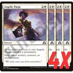 MTG Angelic Purge (Shadows over Innistrad) 003/297 (NEAR MINT) (4X) - Image 1