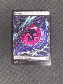 Swamp - Dragon Eye Land 0289 Full Art - Tarkir Dragonstorm - NM (see pics) MTG - Image 1