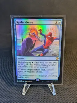 NM Foil Spider-Sense, MTG, Marvel's Spider-Man, Magic the Gathering, 46 - Image 1