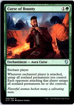 Curse of Bounty U Commander 2017 30 LP MTG - Image 1