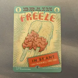 Brain Freeze MINT 0002 Secret Lair Countdown Kit SLC MTG Rare Unplayed M/NM - Image 1