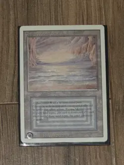 Magic the Gathering Revised Edition Dual Land Underground Sea - Image 1