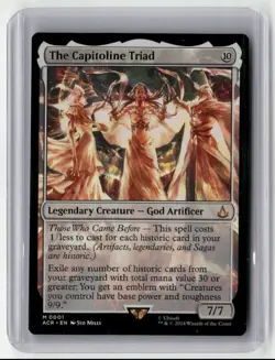 2024 MTG - Universes Beyond: Assassin's Creed The Capitoline Triad Regular - Image 1