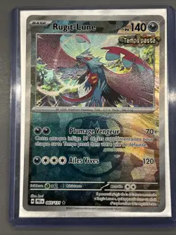 CARTE POKEMON RUGIT-LUNE 065/131 REVERSE MASTERBALL EVOLUTION PRISMATIQUE EV8.5 - Image 4