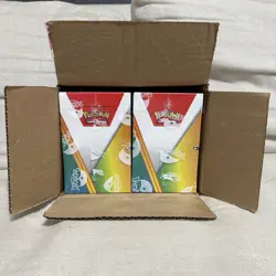 Pokemon TCG Destined Rivals Dollar Tree Case - 24 Sealed Sleeved Booster Packs - Image 1