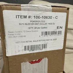 Pokemon TCG Destined Rivals Dollar Tree Case - 24 Sealed Sleeved Booster Packs - Image 5