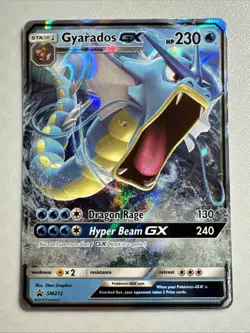 Pokemon Gyarados GX Hidden Fates SM212 Black Star Ultra Rare "Pack Fresh" NM/MT - Image 1
