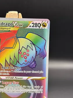 Regidrago VSTAR (Secret) 201/195 - Silver Tempest - Rainbow Rare - Pokemon - Image 4