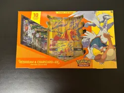 Pokemon TCG Reshiram & Charizard GX Tag Team Collection Box NFS Evolving Skies - Image 1