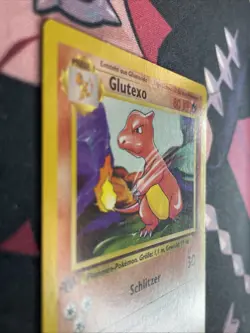 GERMAN 24/102 Charmeleon - Glutexo 1st Edition Pokemon TCG Base Set LP - Image 4