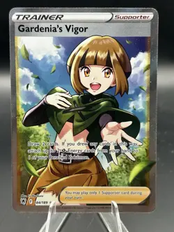 Gardenia's Vigor (Full Art) 184/189 Swsh10: Astral Radiance Holo Pokemon - Image 1