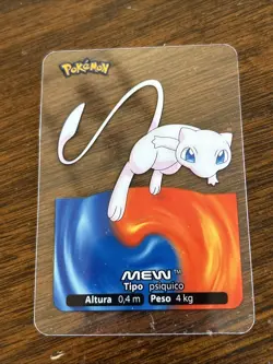 Mew 101 Pokemon Lamincards Edibas 2006 - Image 1