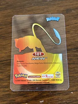 Mew 101 Pokemon Lamincards Edibas 2006 - Image 2
