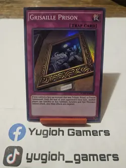 Yu-Gi-Oh Grisaille Prison FUEN Super Rare Light Played - Image 1