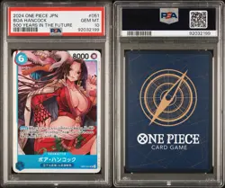 2024 One Piece Japanese 500 Years In The Future Boa Hancock #051 PSA 10 GEM MINT - Image 3