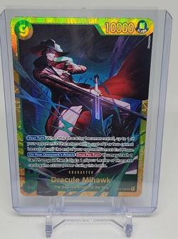 One Piece CCG Dracule Mihawk OP14-119 SEC The Azure Sea's Seven OP14 - Image 1