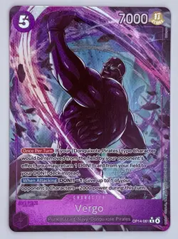 Vergo Alt Art OP14-061 One Piece TCG English IN-HAND - Image 1