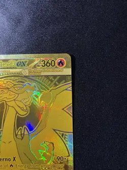 Pokemon Card Mega Charizard X EX 130/094 Holo Mega Hyper Rare Phantasmal Flames - Image 3