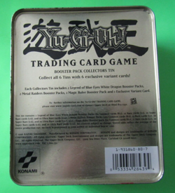 Yugioh TCG Yu-gi-oh and Dark Magician Collectors Tin - EMPTY NO CARDS , 2002 - Image 5