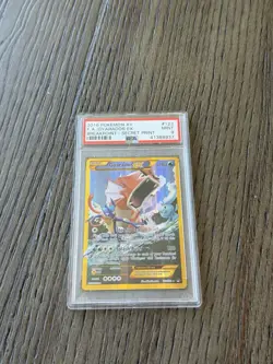 Pokemon Gyarados EX TCG 123/122 XY Breakpoint 2016 Secret Holo Rare Card PSA 9 - Image 1