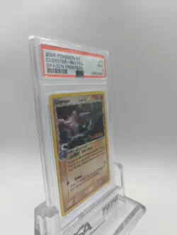 2006 Pokemon Card EX Dragon Frontiers Cloyster Reverse Holo 14/101 PSA 9 MINT - Image 2