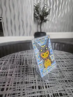 🔥🐉Pikachu Shiny Rayquaza Poncho CUSTOM MADE Pokemon Japanese Card 207 XY-P - Image 3