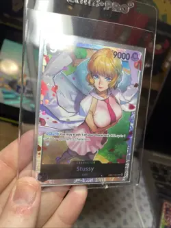 One Piece Card Game STUSSY OP07-036 SR Foil Paramount War English MINT - Image 4