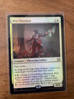 MITE OVERSEER - All will be One - MTG - Foil - Image 1