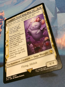 Summon: Good King Mog XII - Final Fantasy Commander - Rare - NM (see pics) MTG - Image 3