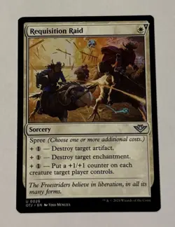MTG Requisition Raid - Outlaws of Thunder Junction NM - Image 1