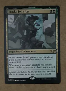 Vraska Joins Up - Outlaws of Thunder Junction - NM MTG - Image 1