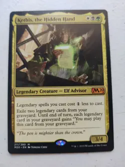 Kethis, the Hidden Hand Core Set 2020 Regular LP - Image 1