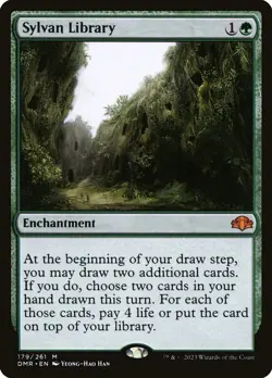 [MTG] Sylvan Library (179) (DMR) NM - Image 1